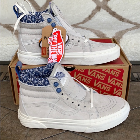 VANS SK8-Hi Mte Grey Violet/BlcDBlc WMNS - Picture 7 of 16